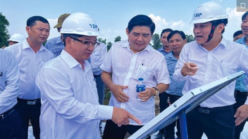 Nhanh chóng hoàn thiện hạ tầng để khởi công khu công nghiệp Vĩnh Thạnh trong tháng 6