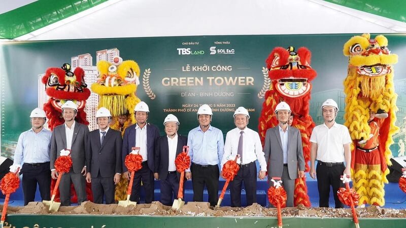 Khởi công dự án Green Tower tại Bình Dương
