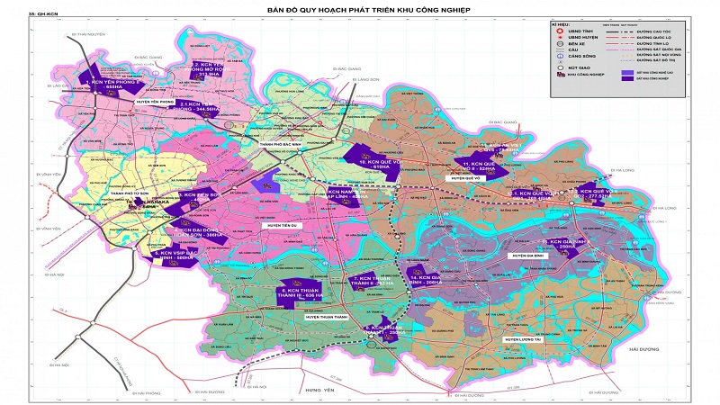 Bắc Ninh dự kiến thành lập mới 7 khu công nghiệp