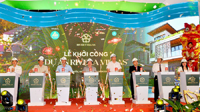 Khởi công dự án khu biệt thự cao cấp Phú Quốc Riverside Villas