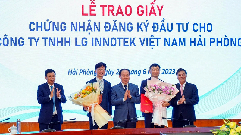 LG Innotek rót thêm 1 tỷ USD vào dự án tại Hải Phòng