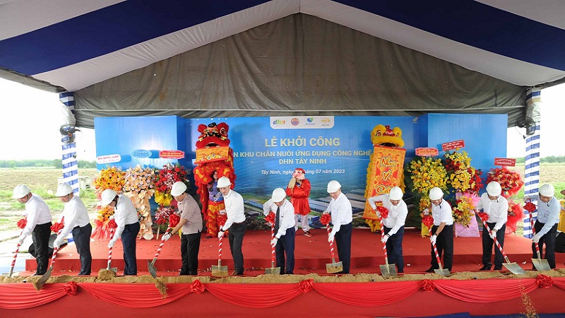 Tây Ninh khởi công dự án Khu chăn nuôi ứng dụng công nghệ cao