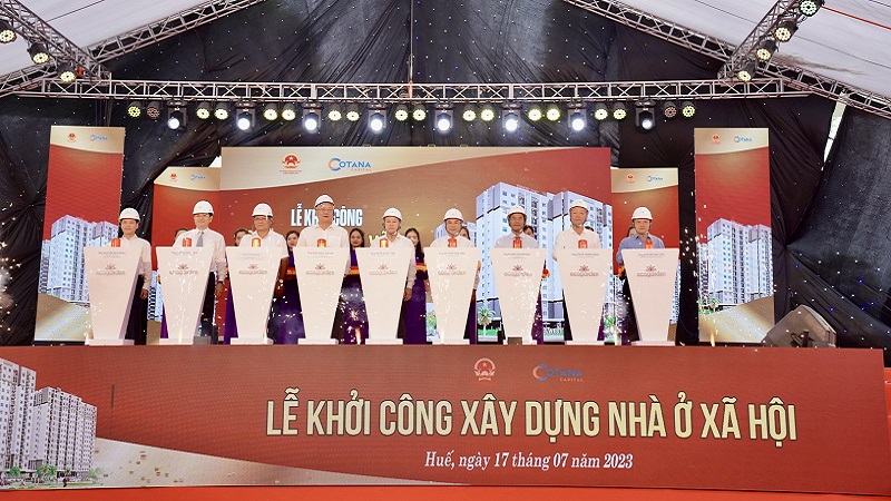 Cotana Capital xây 1.000 căn NOXH ở Thừa Thiên – Huế