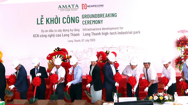 Khởi công Khu công nghiệp công nghệ cao đầu tiên của Đồng Nai