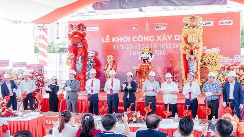 Khởi công dự án chung cư Cara River Park hơn 500 tỷ đồng