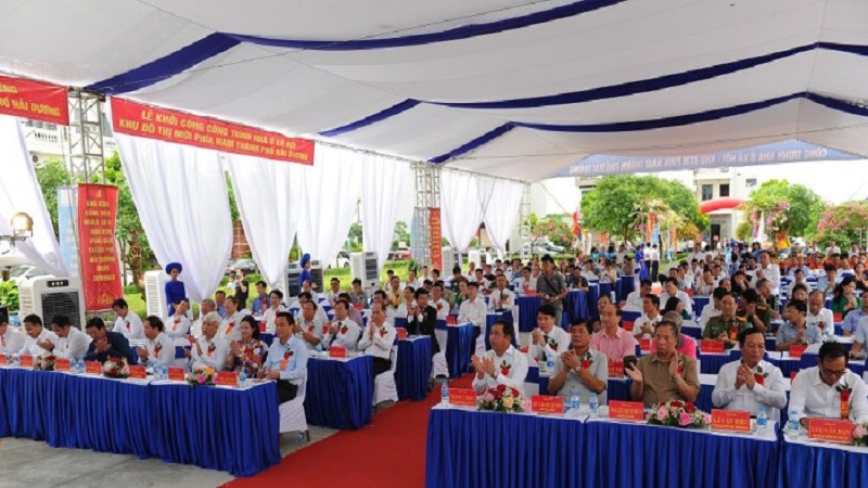 Hải Dương khởi công dự án nhà ở xã hội quy mô 1,9 ha