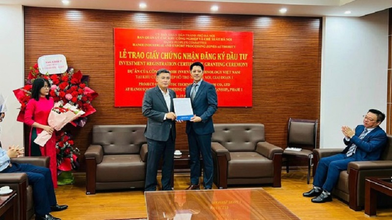 Đăng ký đầu tư dự án công nghệ cao trị giá gần 3.000 tỷ đồng tại Hà Nội