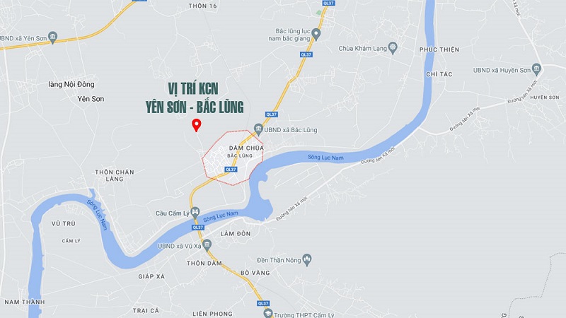 Bắc Giang duyệt quy hoạch KCN Yên Sơn – Bắc Lũng mở rộng hơn 184 ha