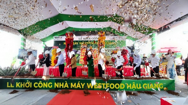 Khởi công xây dựng Nhà máy Wesfood Hậu Giang công suất 30.000 tấn thành phẩm/năm
