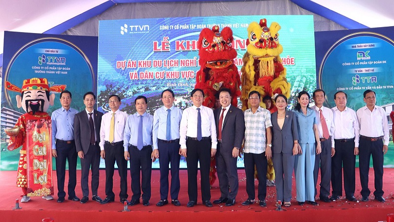 Khởi công dự án khu du lịch nghỉ dưỡng suối nước nóng Hội Vân