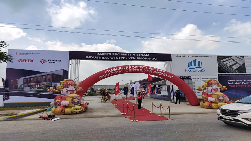 Kansai Vina khởi công dự án Industrial Centre Yen phong 2C