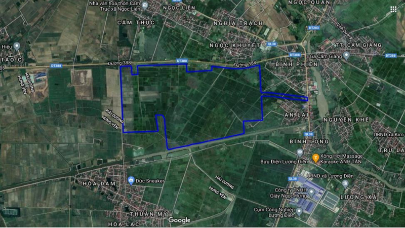 Nam Hà Nội Land sẽ làm KCN trên 150 ha đất nông nghiệp giáp ranh Hải Dương – Hưng Yên, dự kiến đền bù gần 12 tỷ/ha