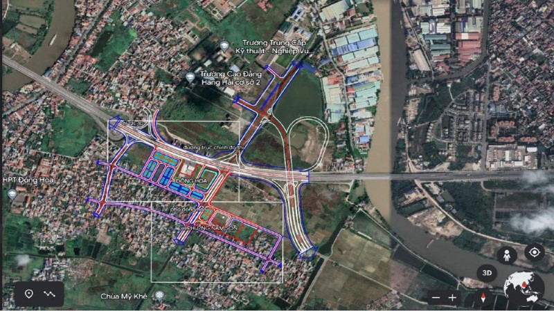 Hải Phòng sắp có khu đô thị nghìn tỷ ven sông Lạch Tray của Vạn Phúc Điền, dự kiến khởi công giữa năm 2024
