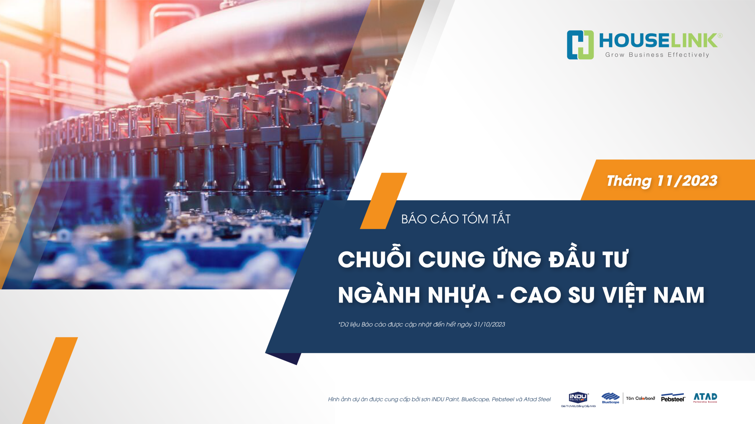 Báo cáo Tóm tắt chuỗi cung ứng đầu tư ngành Nhựa – Cao su Tháng 11/2023