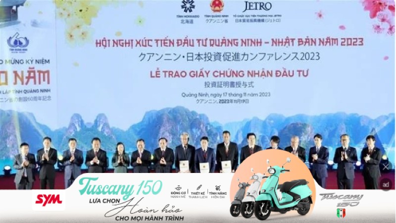 Tỉnh Quảng Ninh thu hút thêm 80 triệu USD từ Nhật Bản