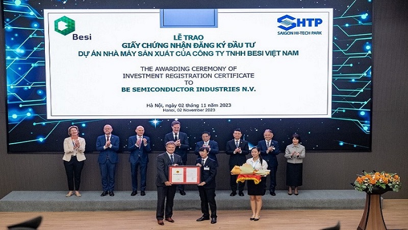 Doanh nghiệp Hà Lan đầu tư nhà máy vi mạch gần 5 triệu USD tại Khu công nghệ cao TP.HCM