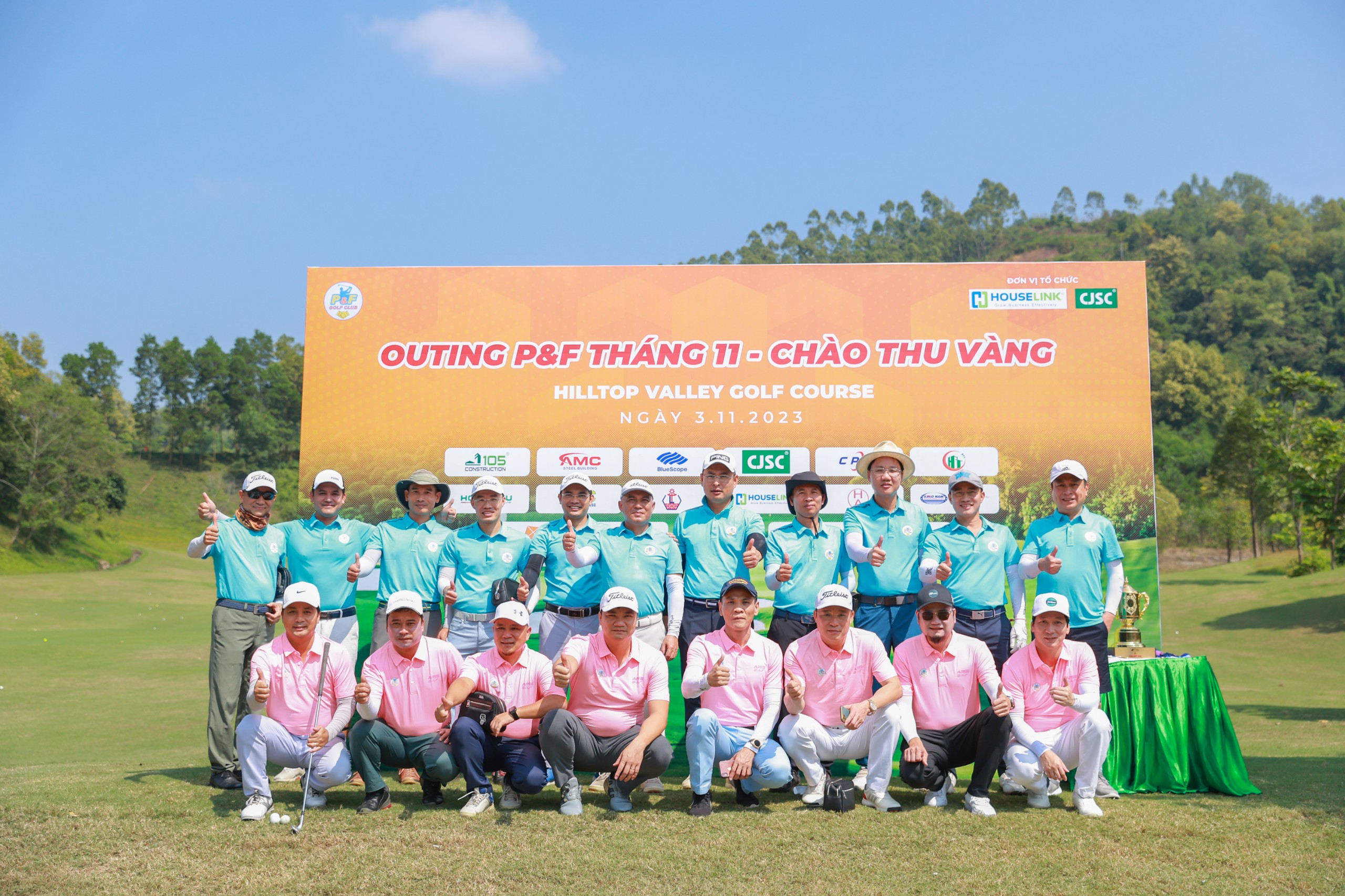 Giải Golf Giao lưu ngành xây dựng miền Bắc – Chào Thu Vàng P&F Cup 2023