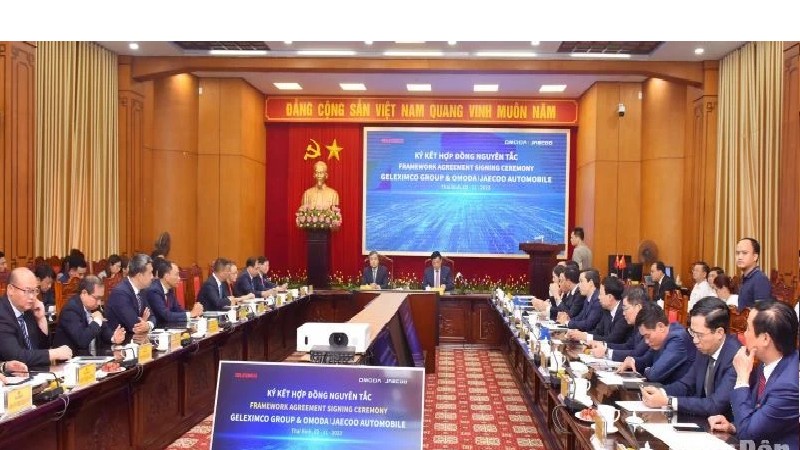 Tập đoàn Geleximco triển khai Dự án lắp ráp ô-tô vốn đầu tư 800 triệu USD tại Thái Bình