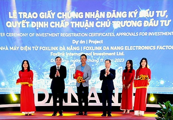Foxlink đầu tư dự án Nhà máy điện tử hơn 3.167 tỷ đồng tại Đà Nẵng