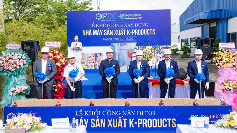 GFDI chính thức khởi công xây dựng nhà máy sản xuất K-Products