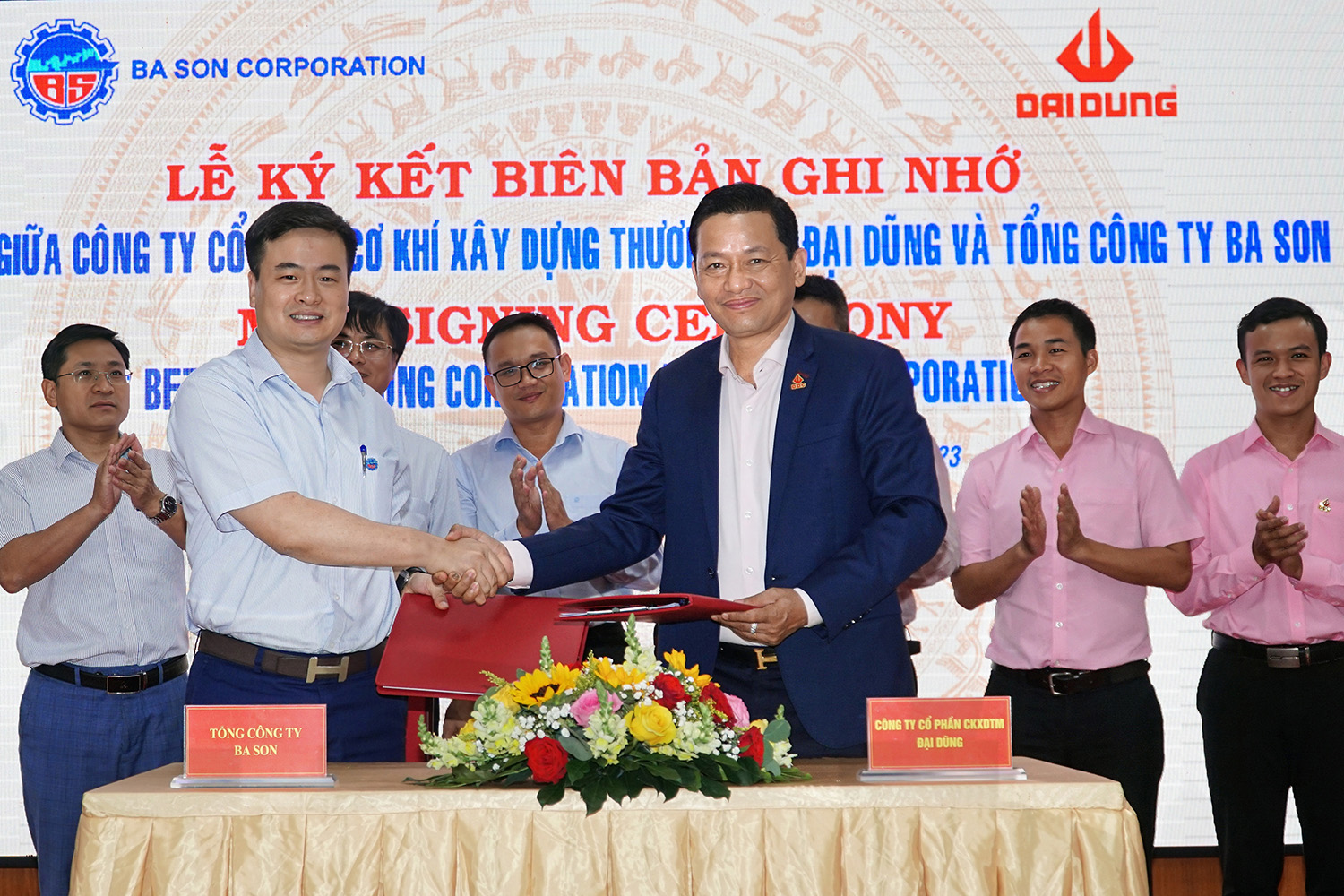 Lễ Ký Kết Biên Bản Ghi Nhớ Giữa Tập Đoàn Đại Dũng Với Tổng Công Ty Ba Son