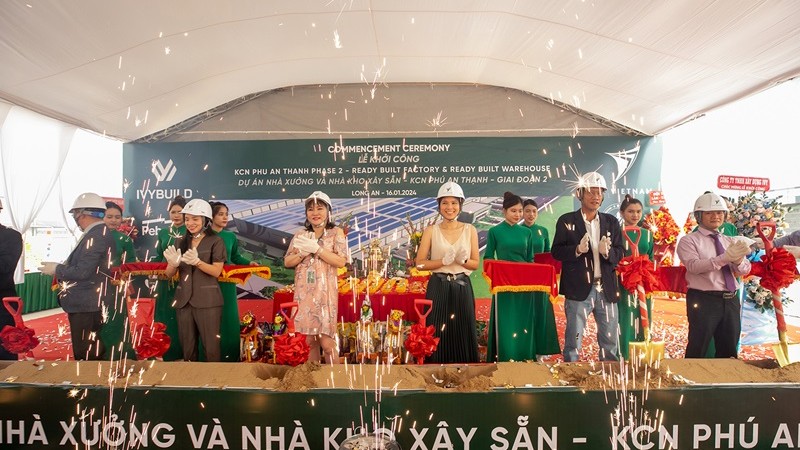 KCN Việt Nam bổ sung 45.000 m2 nhà xưởng, nhà kho xây sẵn cao cấp tại Long An