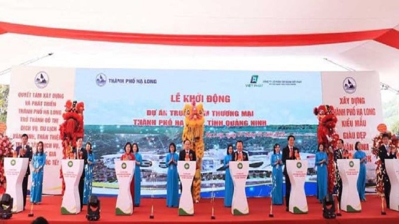 Quảng Ninh khởi công trung tâm thương mại lớn nhất miền Bắc