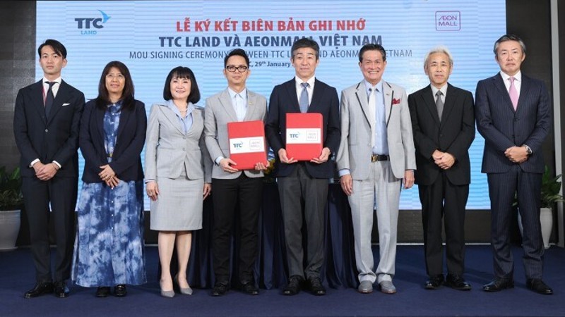 TTC Land và Aeon Mall ký MOU phát triển trung tâm thương mại tại Đà Nẵng