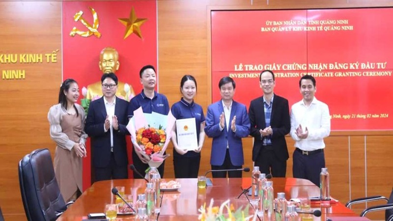 Quảng Ninh: 2 dự án đón thêm hơn 330 triệu USD vốn FDI
