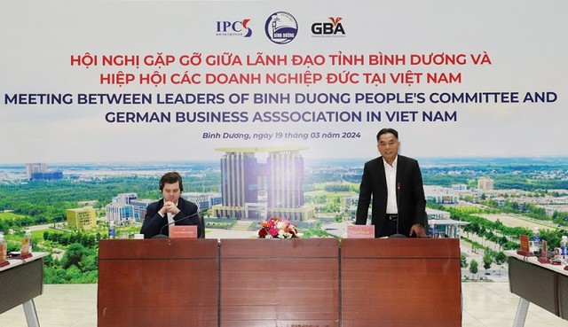 Doanh nghiệp Đức muốn tăng đầu tư vào Bình Dương