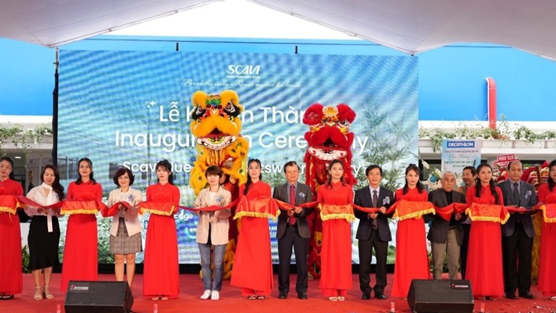 Khánh thành Nhà máy Scavi Huế 2 có vốn đầu tư xây dựng hơn 250 tỷ đồng