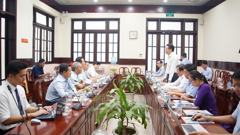 Chủ tịch UBND tỉnh Lê Văn Hẳn làm việc với Tập Đoàn Phú Cường