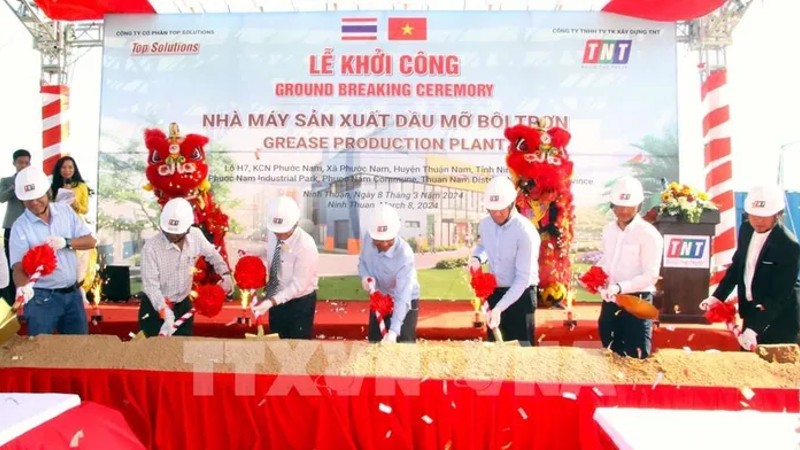 Khởi công Nhà máy sản xuất dầu mỡ bôi trơn vốn đầu tư 134 tỷ đồng