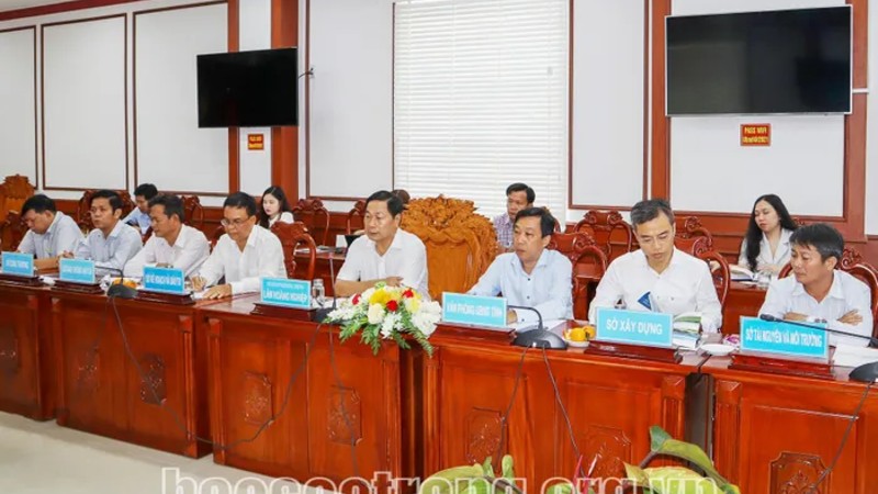Lãnh đạo tỉnh Sóc Trăng tiếp và làm việc với nhà đầu tư Trung Quốc