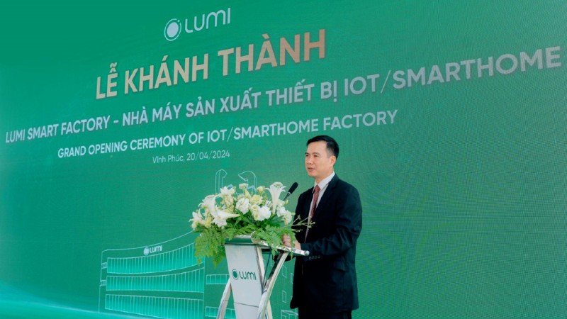 Hãng smarthome Việt khánh thành nhà máy IoT 100 tỷ