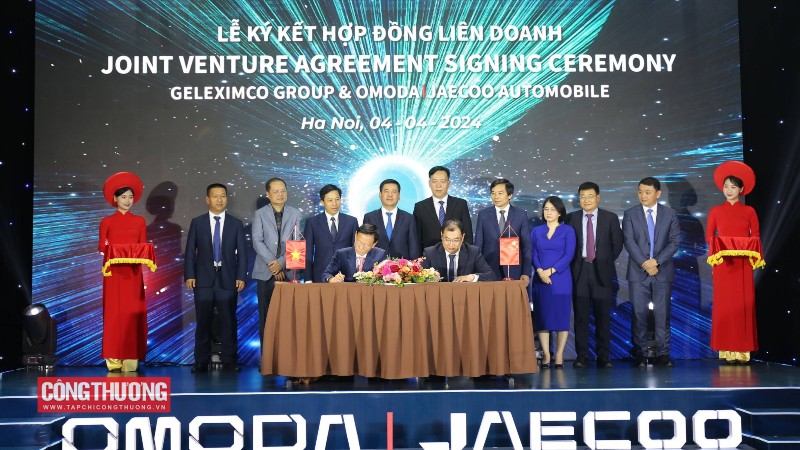Liên doanh GELEXIMCO và OMODA&JAECOO đầu tư nhà máy sản xuất ô tô trị giá hơn 800 triệu USD