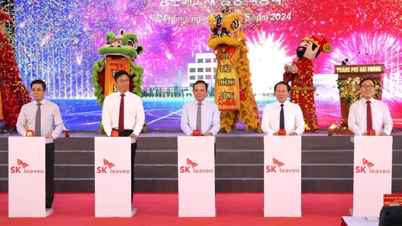 Khởi công Nhà máy sản xuất vật liệu phân hủy sinh học công nghệ cao tại Hải Phòng