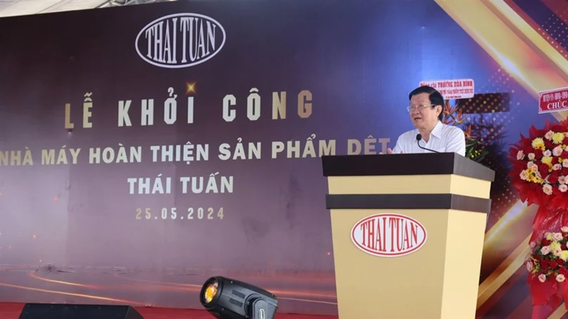 Đại gia may mặc Việt Nam Thái Tuấn bắt đầu xây dựng nhà máy trị giá 470 triệu USD ở miền Nam Việt Nam