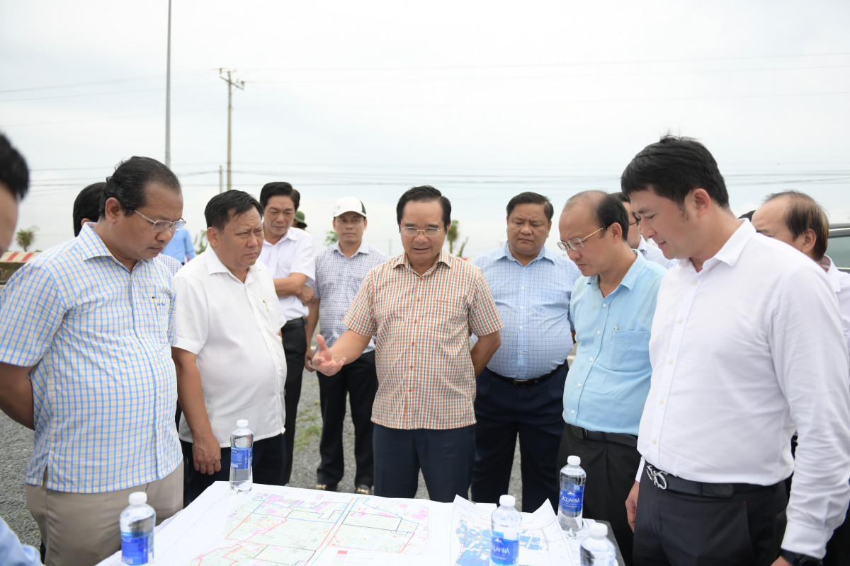 Long An: Đẩy nhanh tiến độ giải phóng mặt bằng dự án Khu công nghiệp Nam Tân Tập