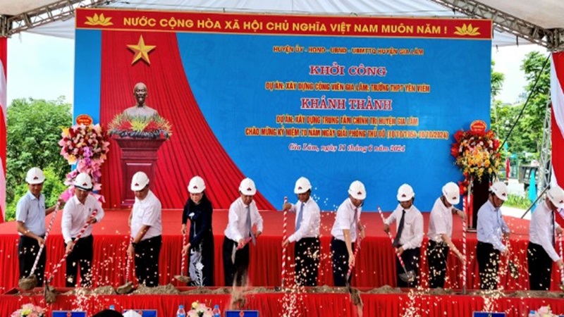 Hà Nội: Khởi công Dự án xây dựng Công viên Gia Lâm