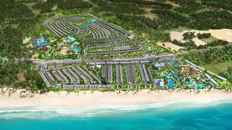 Khu resort ‘vàng’ thuộc đại dự án hơn 1.000ha của Tập đoàn Novaland (NVL) sắp bàn giao