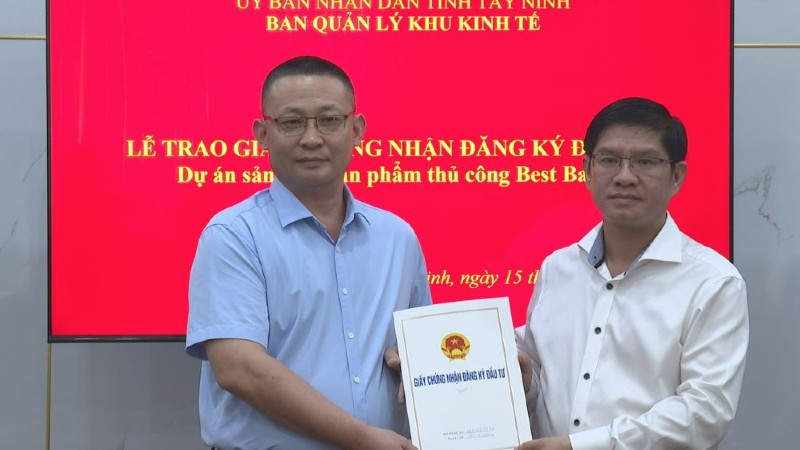 Tây Ninh: Khu công nghiệp Phước Đông đón dự án đầu tư FDI quy mô 30 triệu USD
