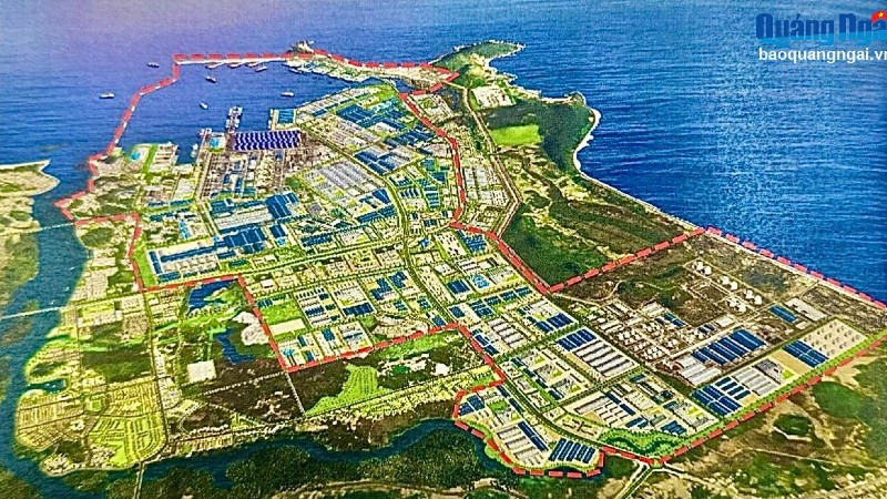 Quảng Ngãi: Điều chỉnh quy hoạch Khu Công nghiệp phía đông Dung Quất
