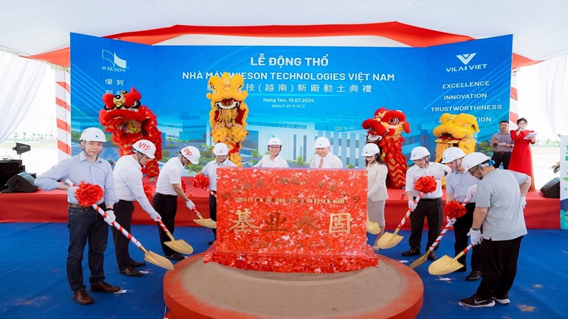 Nhà đầu tư ‘đổ bộ’, Hưng Yên đón thêm nhà máy linh kiện điện tử gần 17 triệu USD