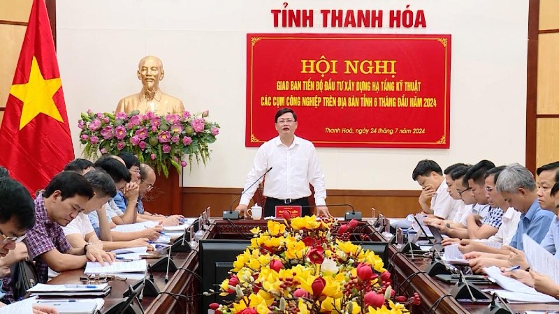 Thanh Hoá: Tập trung đẩy nhanh tiến độ đầu tư xây dựng các cụm công nghiệp