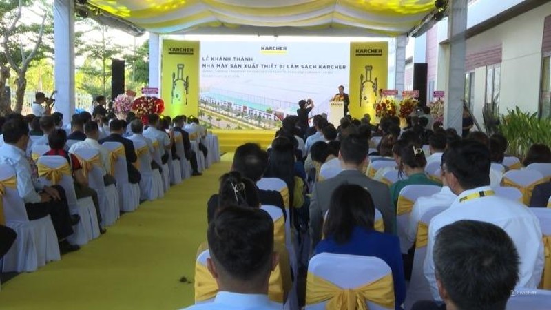 Khánh thành Nhà máy Karcher Việt Nam tại khu công nghiệp Hậu cần cảng Tam Hiệp