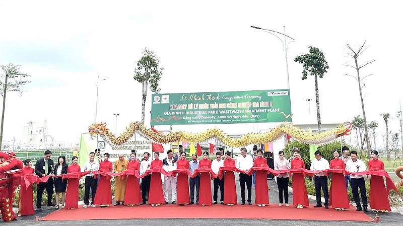 Bắc Ninh: Khánh thành Nhà máy xử lý nước thải hiện đại, công suất 7.000m3/ngày đêm