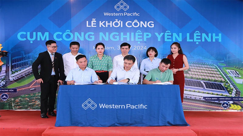 Hà Nam khởi công dự án cụm công nghiệp Yên Lệnh quy mô gần 70ha