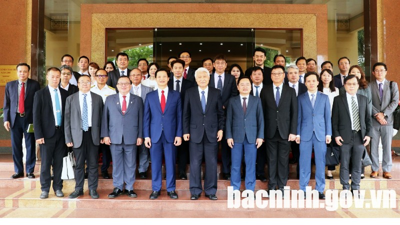 Lãnh đạo tỉnh tiếp và làm việc với Đoàn doanh nghiệp Đài Loan (Trung Quốc)