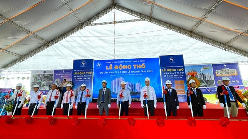 Động thổ dự án nhà ở xã hội đầu tiên tại TP.HCM trong năm 2024